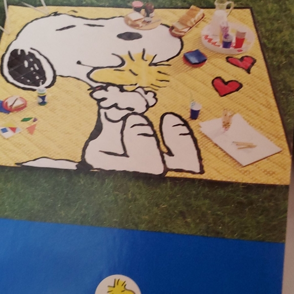 PEANUTS SNOOPY PICNIC BLANKET